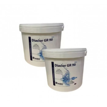 Pack de 2 - Cloro diaclor GR90 5 kg Diasa