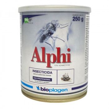 Insecticida contra moscas Alphi 250 g- Bioplagen