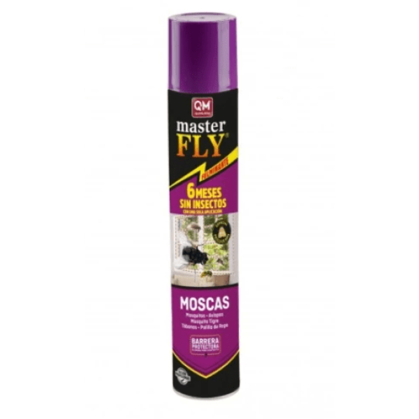 Aerosol Masterfly contra moscas,mosquitos, mosquito tigre, avispas,tábanos y polilla de la ropa.