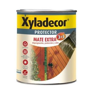 Barniz protector mate 3 en 1 750 ml Xyladecor