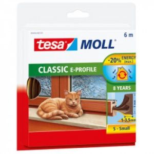 Burlete caucho marrón tesamoll