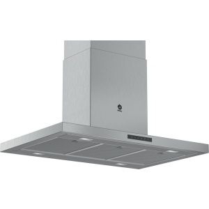 Campana decorativa de isla Balay 3BI997GX, 90 cm, Acero inoxidable