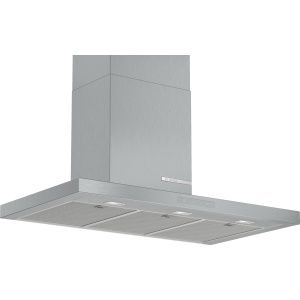 Campana decorativa de pared Bosch DWB97CM50 , 90 cm , Acero inoxidable