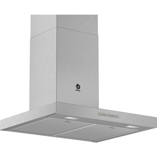Campana decorativa de pared box Balay 3BC067EX,  60 cm, Acero inoxidable