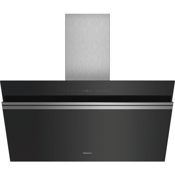 Campana Decorativa Siemens IQ700 LC91KWW60, 90 CM Cristal Negro