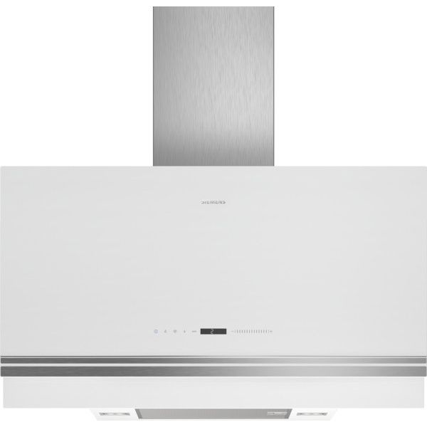 Campana decorativa Siemens iQ700 LC97FVW20, 90 CM Cristal Blanco