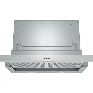 Campana Siemens LI67SA531 iQ300, Telescopica 60 cm Plata Metalizado