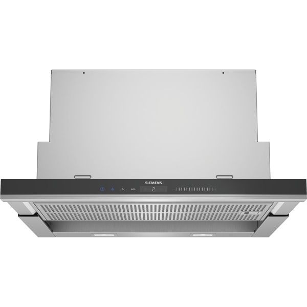 Campana Siemens LI69SA684 Telescópica, iQ700, 60 cm, Acero inoxidable