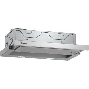 Campana telescópica Balay 3BT264MX, 60 cm, Gris metalizado