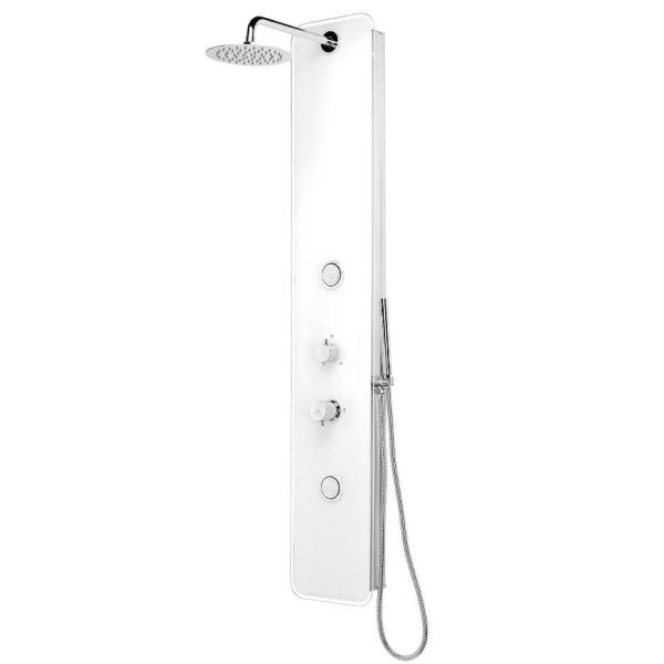 Columna de ducha de hidromasaje Aquassent TOUS , Blanco