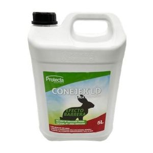 CONEJEX-5L  Preparado líquido para evitar la presencia de conejos.