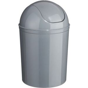Cubo de basura color gris 7 litros 7707