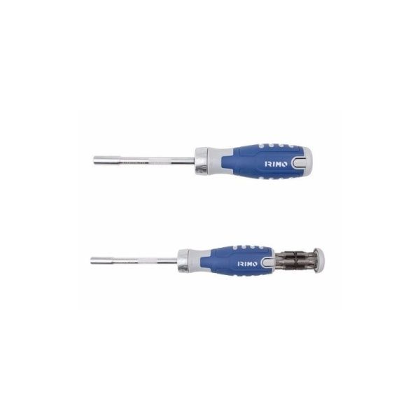 Destornillador portapuntas 12 piezas 1/4" Irimo