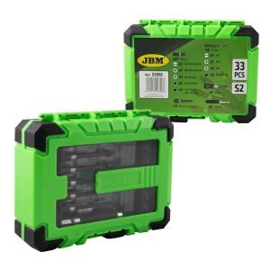 Estuche de puntas JBM de impacto 33 pcs