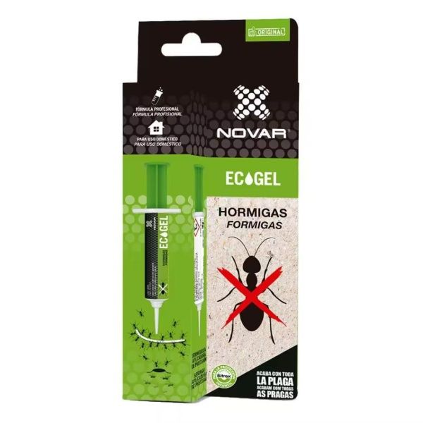 Ecogel hormigas jeringa 10 gr Novar