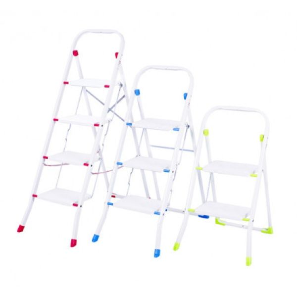 ESCALERA ACERO 2 PELDAÑOS EUROGOLD - articulo 2102R