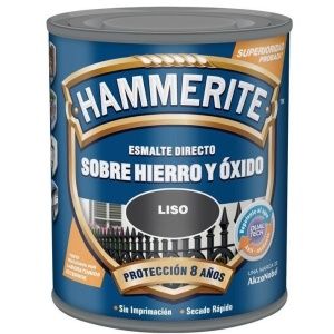 Esmalte metálico liso 2.5 L Hammerite