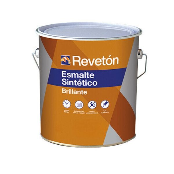 Esmalte sintético brillante 4 L Revetón