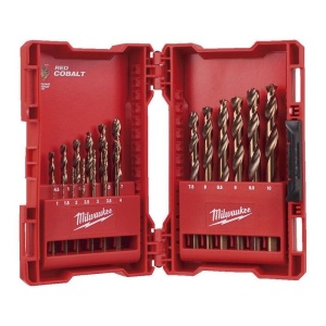 Estuche HSS-G Cobalt DIN338 Milwaukee