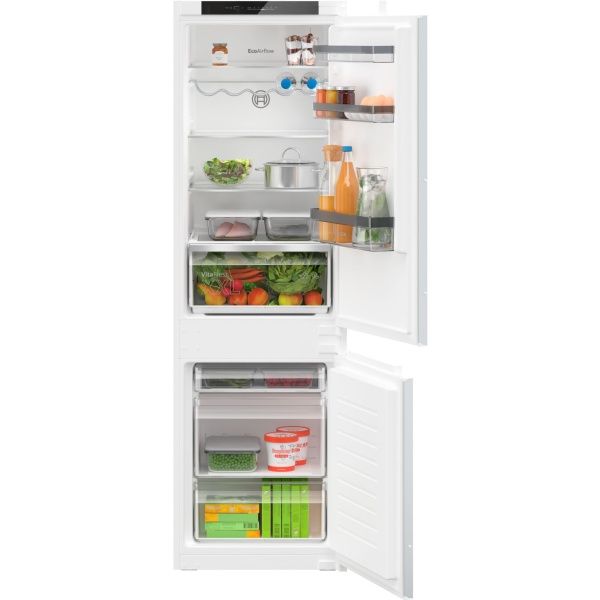 Frigorífico Combi Integrable Bosch Serie 4 KIV86VSE0 177.2 x 54.1 cm, Puerta Deslizante