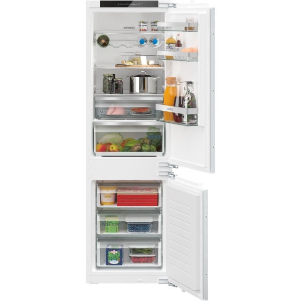 Frigorífico combi integrable Siemens KI86NHFE0, iQ300,177.2 x 54.1 cm, Puerta fija