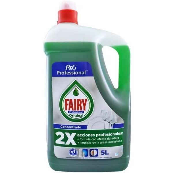 Garrafa de 5L Lavavajillas Fairy Professional Original