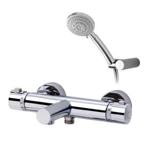 Grifo baño-ducha termostática Aquassent PYSA , Cromado