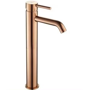 Grifo lavabo alto Aquassent LIKE , Oro rosa