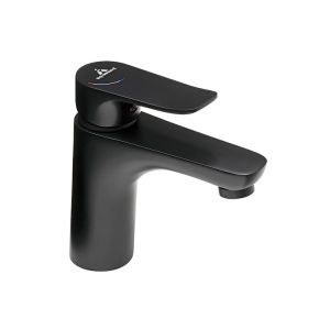 Grifo Lavabo Monomando Aquassent SAYRO , Negro
