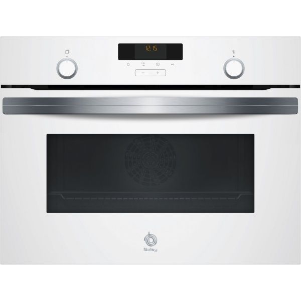 Horno compacto Balay 3CB5151B2 , 60 x 45 cm , Cristal blanco
