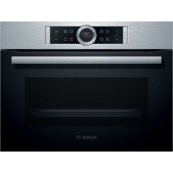 Horno compacto Bosch CBG633NS3 , 60 x 45 cm , Acero inoxidable
