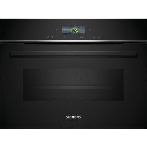 Horno con microondas Siemens iQ700 CM724G1B1 , 60 x 45 cm , Negro