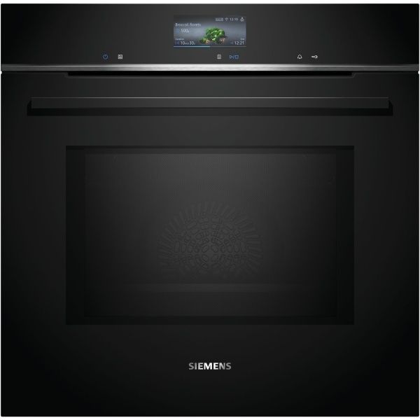 Horno con microondas Siemens iQ700 HM736GAB1 , 60 x 60 cm , Negro
