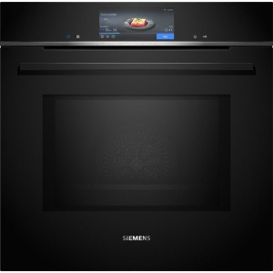 Horno con microondas Siemens iQ700 HM778GMB1 , 60 x 60 cm , Negro