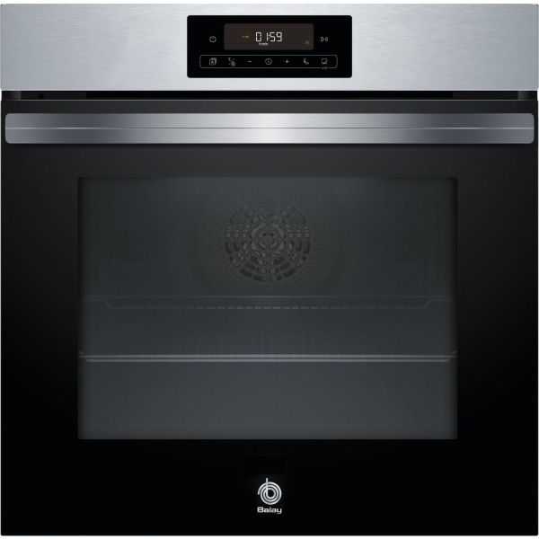 Horno pirolítico Balay 3HB4821X2 , 60 x 60 cm , Acero inoxidable