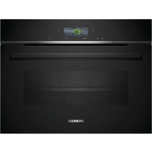 Horno Siemens iQ700 CB774G1B1 , 60 x 45 cm , Negro