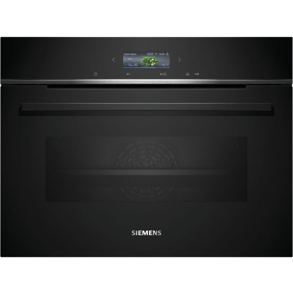 Horno Siemens iQ700 CB774G1B1 , 60 x 45 cm , Negro