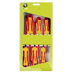 Juego de 6 destornilladores 1000V (Irimo)