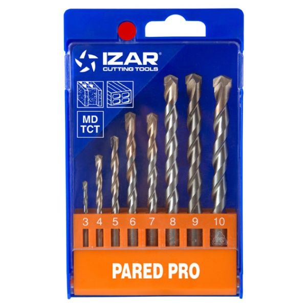 Juego de brocas para pared profesional Izar