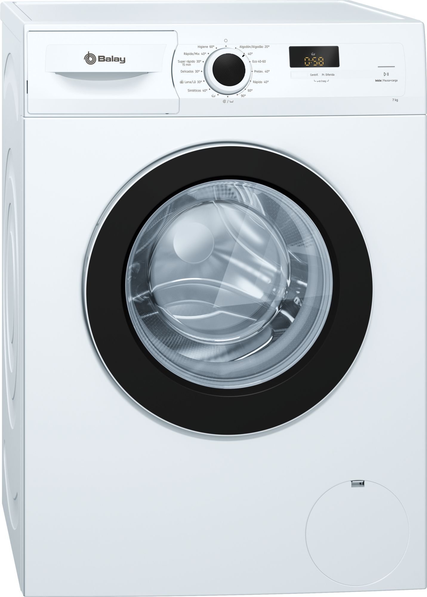 Lavadora Balay 3TS270B , 7 kg , 1000 r.p.m. , Blanco
