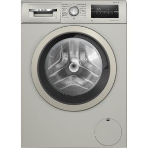 Lavadora de carga frontal Bosch WAN2820XEP, 9 kg , 1400 r.p.m. , Acero mate antihuellas