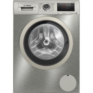 Lavadora de carga frontal Bosch WAU28PHSES , 9 kg , 1400 r.p.m. , Acero inoxidable