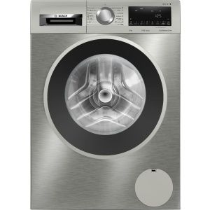 Lavadora de carga frontal Bosch WGG14Z0XES , 9 kg , 1200 r.p.m. , Acero inoxidable