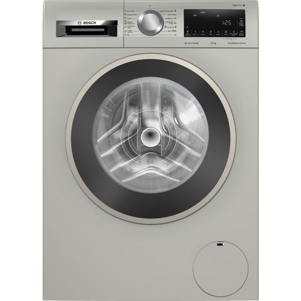 Lavadora de carga frontal Bosch  WGG254ZXES , 10 kg , 1400 r.p.m. , Acero mate antihuellas