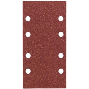 Lija 80x133mm con fijación rápida 80gr. 10unds