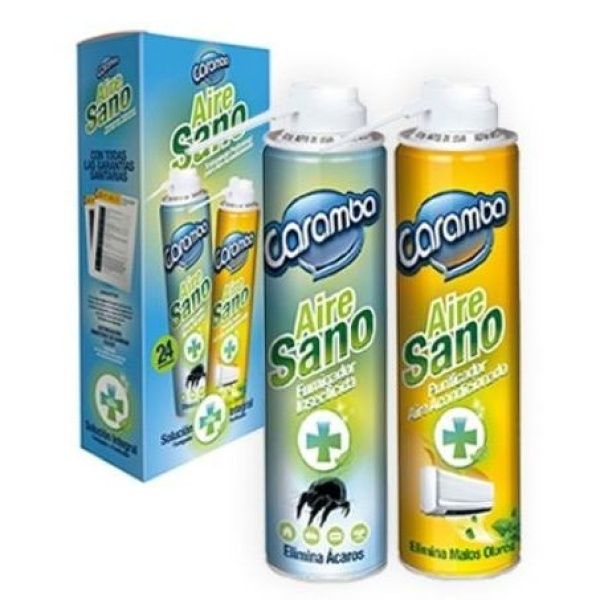 Limpiador de aire acondicionado anti ácaros- Caramba