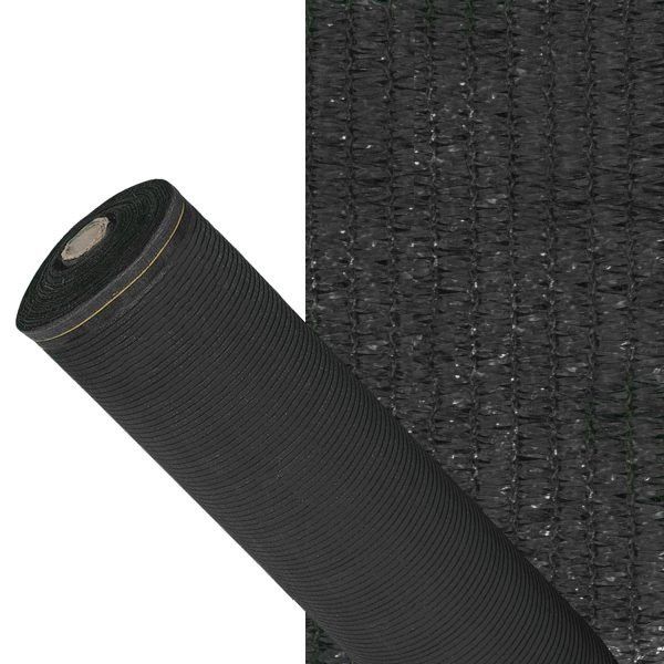 Malla sombreo negra rollo 100 m