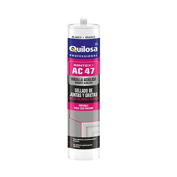 Masilla Acrílica Blanca Sintex 300ml