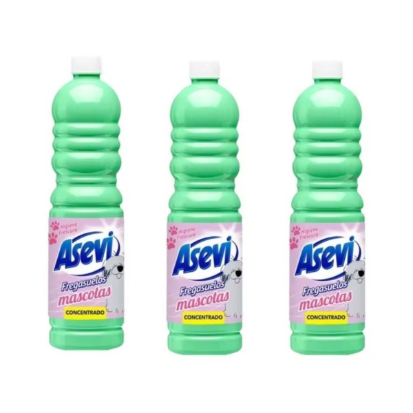 PACK 3 Fregasuelos especial mascotas Asevi