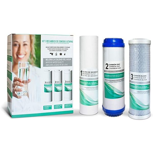 Pack 3 Recambios Osmosis 5 Etapas